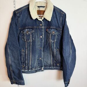 Levis Sherpa Trucker Jackets Levi's Size XL